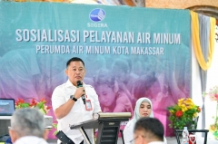Sosialisasi Pelayanan Air Minum, PDAM Makassar Ajak RW Jadi Mitra Strategis