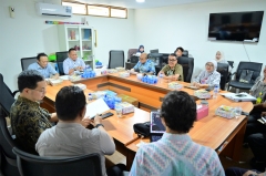 Plt Direksi PDAM Rapat bersama Komisi B DPRD Kota Makassar